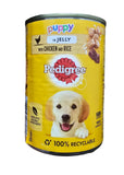 Pedigree Puppy Chicken & Rice In Jelly Dog Food 400g