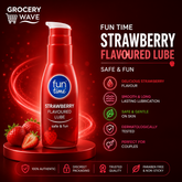 Fun Time Strawberry Flavored Lubricant 75 ML. DUREX