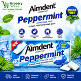 Aimdent Aspartame Free Chewing Gum Papermint 31g