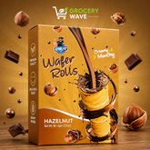 KERNEL POP WAFER ROLLS HAZELNUT 80G