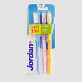 JORDAN CLASSIC HARD TOOTHBRUSH 3PACK