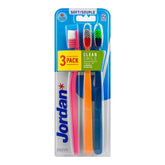 JORDAN CLEAN SMILE SOFT SOUPLE TOOTHBRUSH 3 PACK