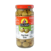 Figaro Olives Green Pitted 240g