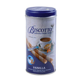 Biscotto Wafer Sticks Vanilla Tin 125g