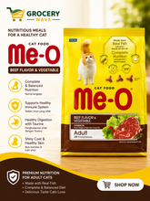 ME-O CAT FOOD BEEF FLAVOR & VEGETABLE