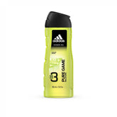 ADIDAS SHOWER GEL 3IN1 PURE GAME RELAXING 13.5OZ/400ML