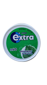 Wrigley's Extra Spearmint Sugar Free Gum 60