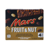 MARS CHOCOLATE BARS TRIPLE TREAT FRUIT NUT & CHOCOLATE 4X32