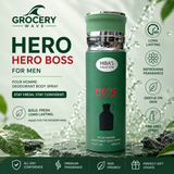 HIBA'S COLLECTION HERO BOSS FOR MEN BOLD FRESH BODY SPRAY 200ML