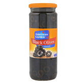 American Garden Black Olives Sliced 450g