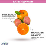 St. Ives Radiant Skin Pink Lemon and Mandarin Orange Face Scrub 6 oz