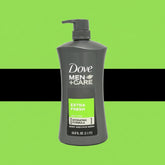 DOVE MEN BODY & FACE WASH EXTRA FRESH 1000ML