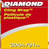 Diamond Cling Wrap 45Cm 300Sqf