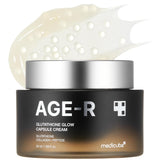 Medicube AGE-R Glutathione Glow Capsule Facial Cream - Instant Lifting Moisturizer - Collagen Peptide For Hydrating Glow - Improve Blemishes, Uneven Skin Tone - Korean Skin Care 1.69 fl.oz