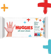 HUGGIES BABY WIPES ALL OVER CLEAN 56 PC