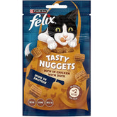 Felix Goody Bag Tasty Nuggets Rich In Chicken & Duck, For Cats, 50g