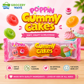 POPPING GUMMY CAKES 28G