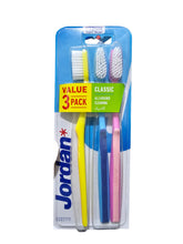 JORDAN CLASSIC TOOTHBRUSH MEDIUM 3PACK