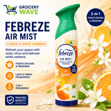 FEBREZE AIR MIST CITRUS & WHITE VERBENA 185 ML