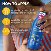 Nivea Sun Lotion SPF15 200ml