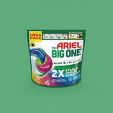 Ariel The Big One PODS Laundry Capsules, 35 Washes, Colour – 2X Stain & Odour Removal, Fast Dissolving in Cold