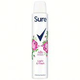 SURE A/P SPRAY WOMEN LIGHT & FRESH 200 ML