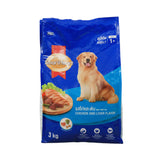 SMARTHEART DRY ADULT DOG FOOD CHICKEN & LIVER FLAVOR 3KG