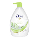Dove Fresh Touch Cucumber X Green Tea Body Wash 1000ml