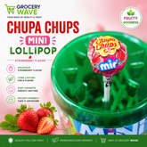 CHUPA CHUPS MINI LOLLILOP STRAWBERY FLAVOR