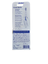 JORDAN CLEAN SMILE SOFT SOUPLE TOOTHBRUSH 3 PACK