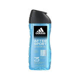 Adidas After Sport Hydrating Face, Hair & Body Shower Gel, 400ml