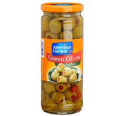 American Garden Green Olive Stuffed 450g