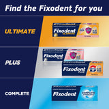 FIXODENT PLUS DENTURE ADHESIVE ALL DAY HOLD NO FLAVOUR 40G