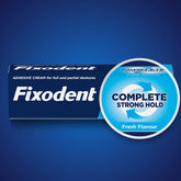 FIXODENT PLUS DENTURE ADHESIVE ALL DAY HOLD NO FLAVOUR 40G