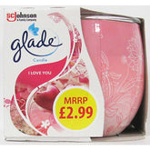 Glade Candles I Love You 120g