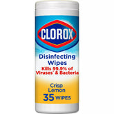 Clorox Crisp Lemon Disinfecting Wipes Bleach Free Cleaning Wipes 219g