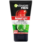 Garnier Men Acno Fight Anti-Acne Scrub In Foam 100m