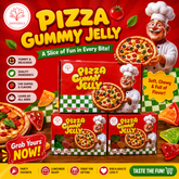 Daffodils Pizza Gummy Jelly Box Of 24pc’s