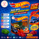 Daffodils Hot Wheel Gummy Jelly 15gm