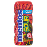 Mentos Sour Gum Strawberry Flavour 10x30g Box