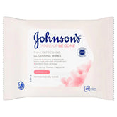JOHNSONS FACE CARE WIPES MAKE UP BE GONE MOISTURISING 25 S