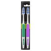 LISTERINE REACH TOOTH BRUSH DOUBLE BLUE
