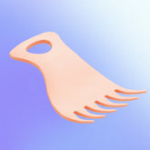 BLEUFACE™ Wide-Toothed Comb