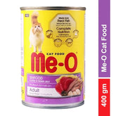ME-O CANNED ADULT CAT FOOD - SEAFOOD IN JELLY 400GM