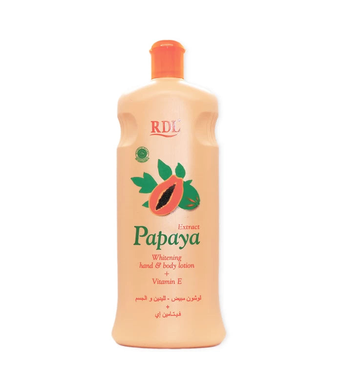 Papaya Extract Whitening Hand And Body Lotion 600ml
