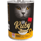 Go Local Ruby Adult Wet Cat Food Tin 400Gram