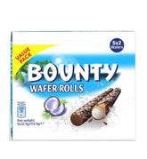 Bounty Wafer Rolls Value Pack – 5x2 Coconut Bliss