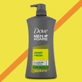 DOVE MEN BODY & FACE WASH SPORT FRESH 1000ML