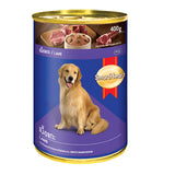 SMARTHEART CANNED ADULT DOG FOOD LAMB 400GM
