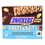 Snickers Crisp Fruit & Nut- 128g